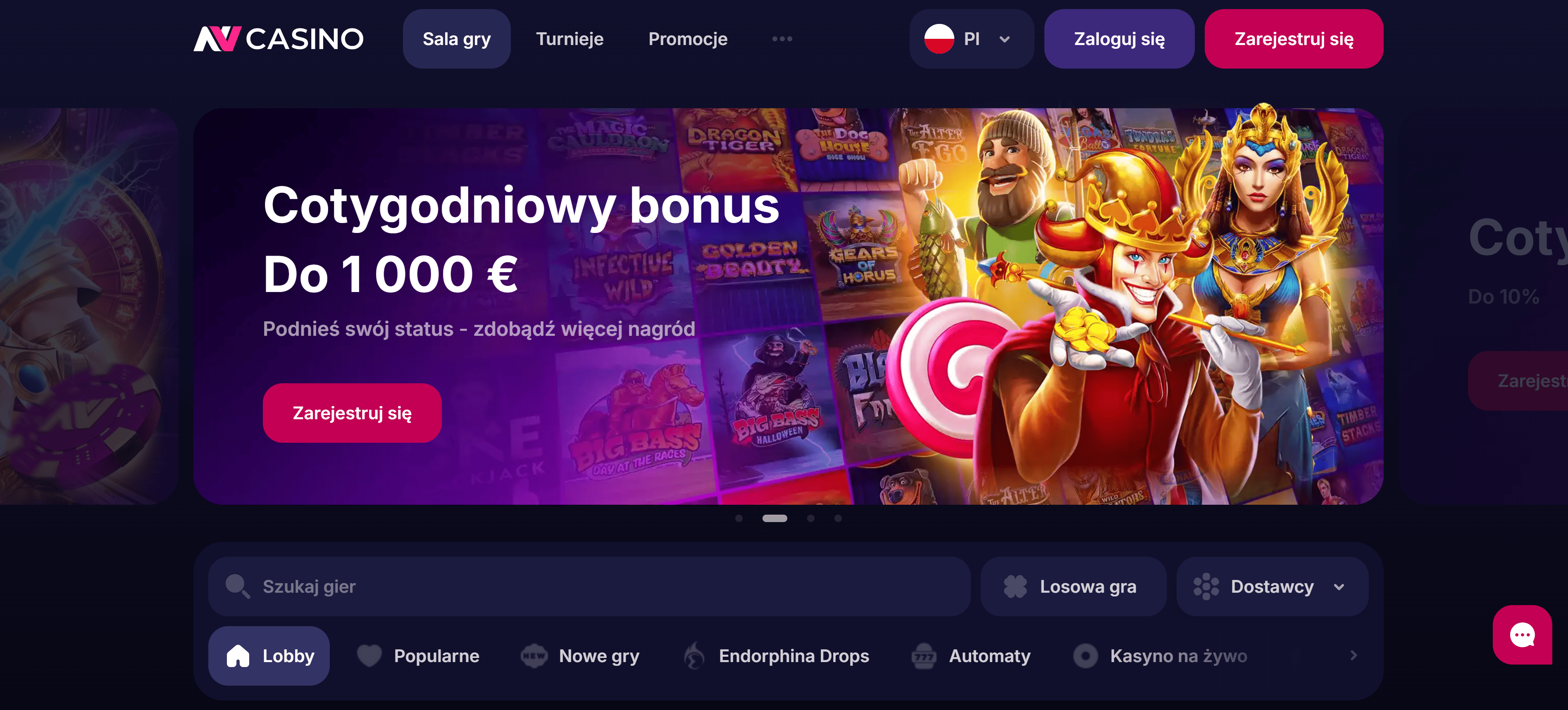 NV Casino-interfejs-kasyna